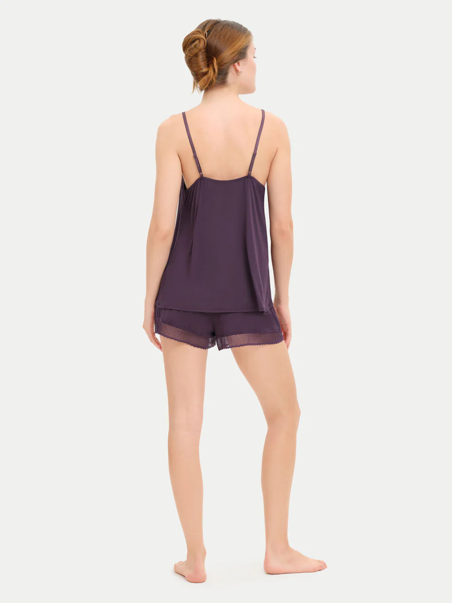 Bamboo Lace Cami Shorts - Image 79