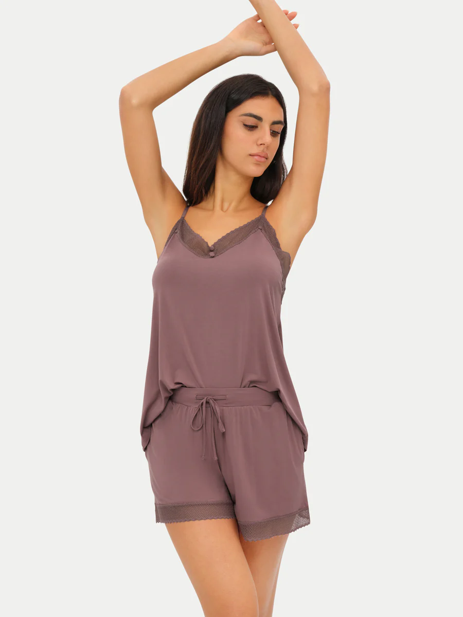 Bamboo Lace Cami & Shorts Set - Image 17