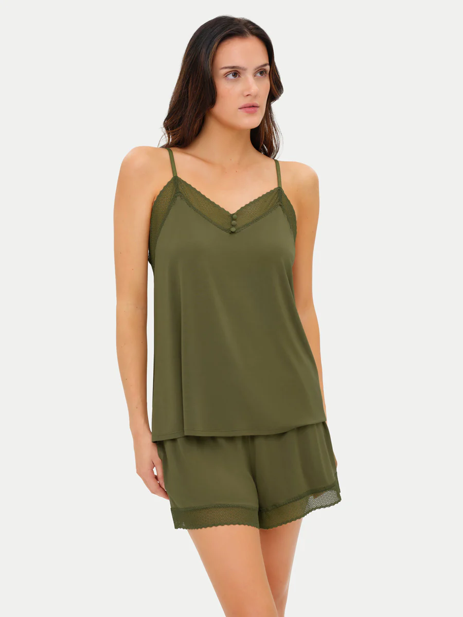 Bamboo Lace Cami & Shorts Set - Image 27