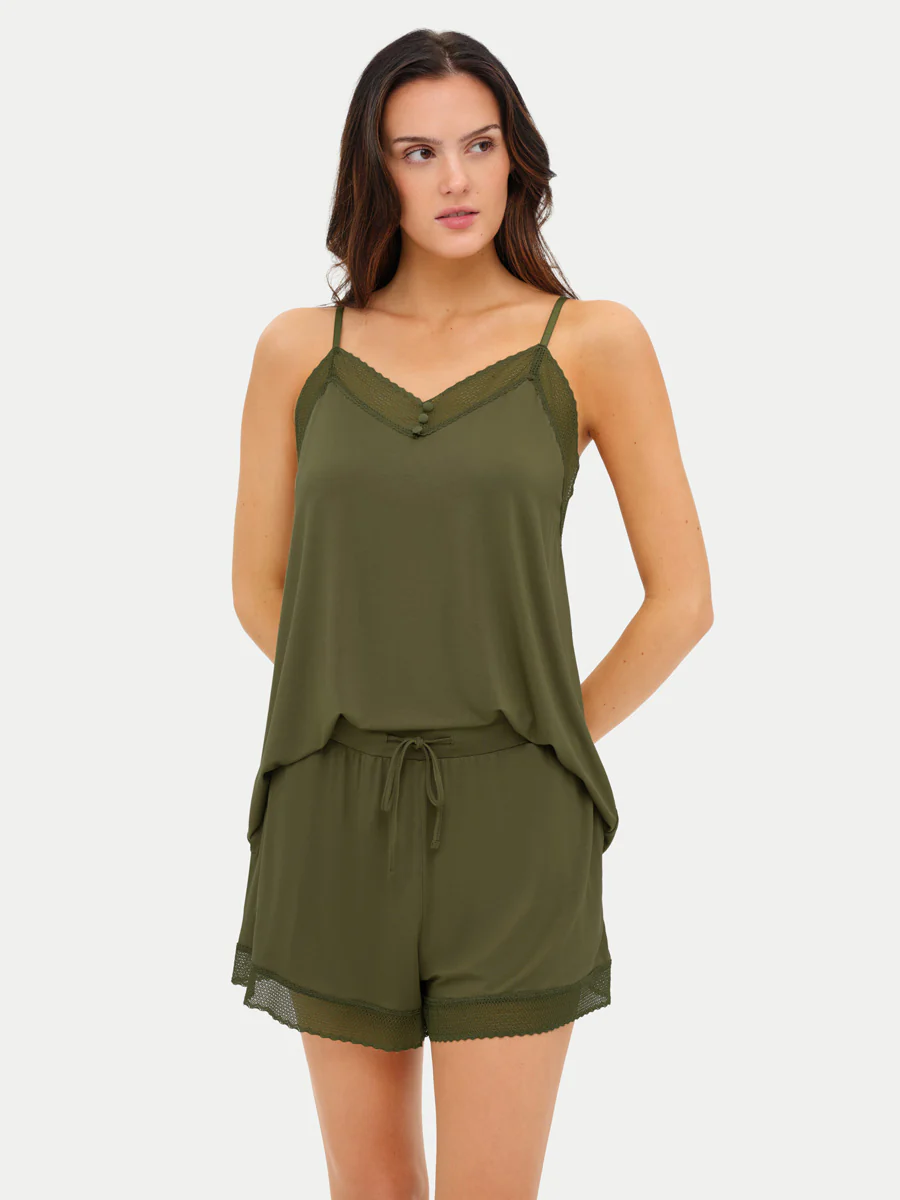 Bamboo Lace Cami & Shorts Set - Image 28