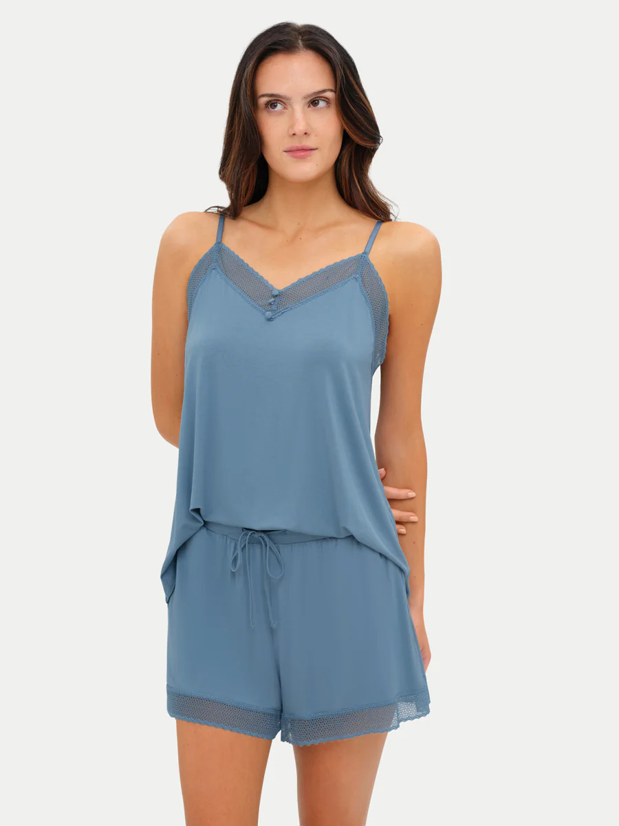 Bamboo Lace Cami & Shorts Set - Image 34