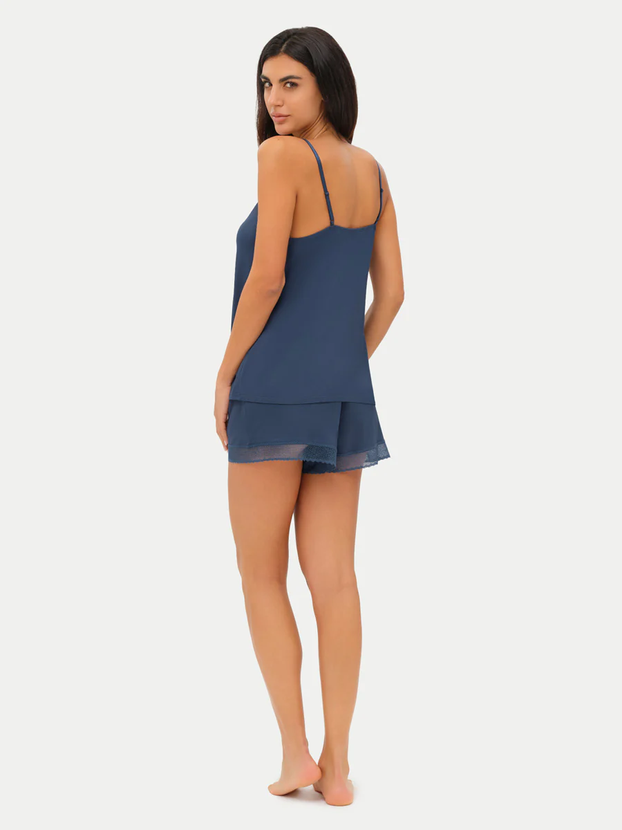 Bamboo Lace Cami & Shorts Set - Image 46