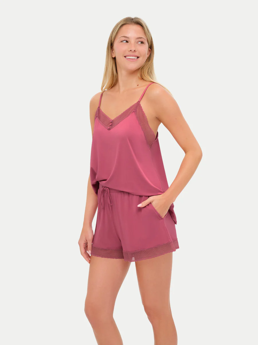 Bamboo Lace Cami & Shorts Set - Image 56