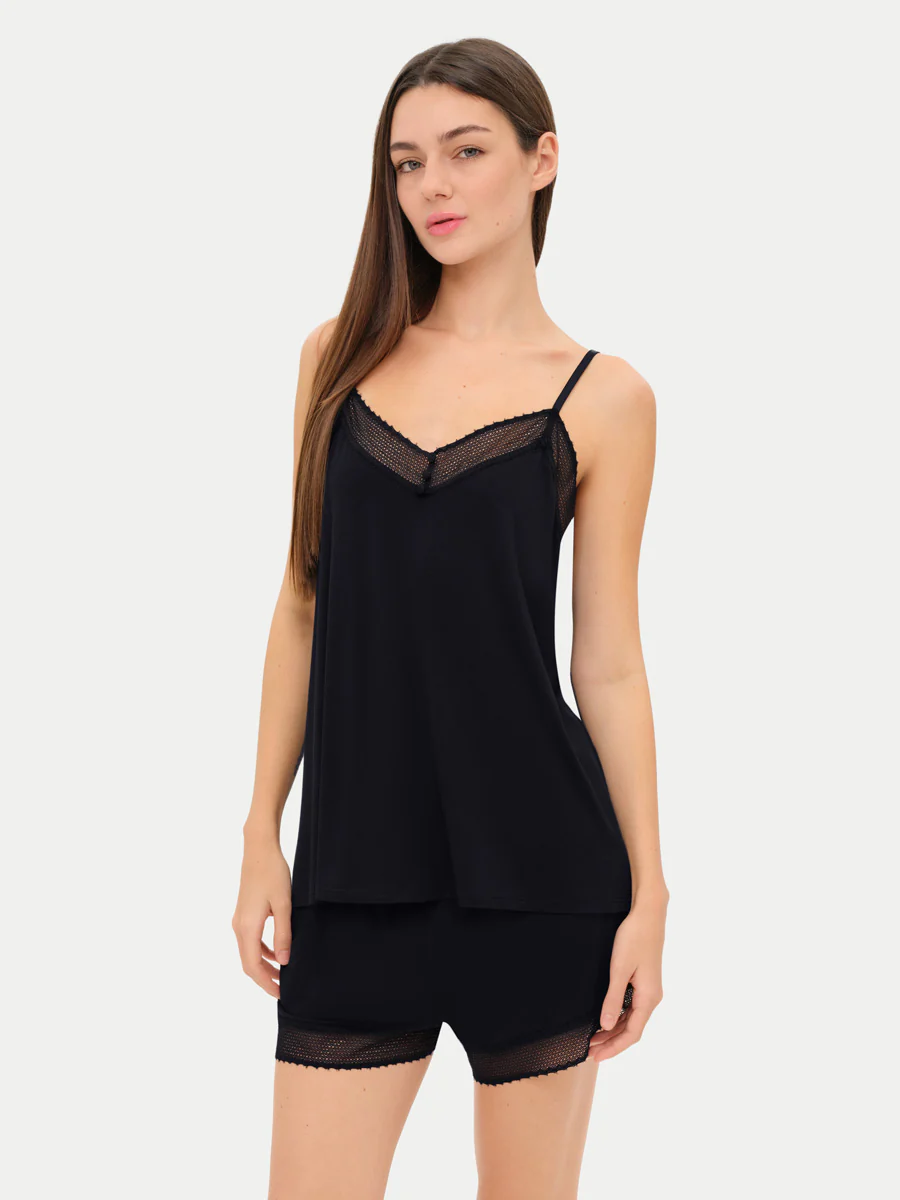 Bamboo Lace Cami & Shorts Set - Image 57