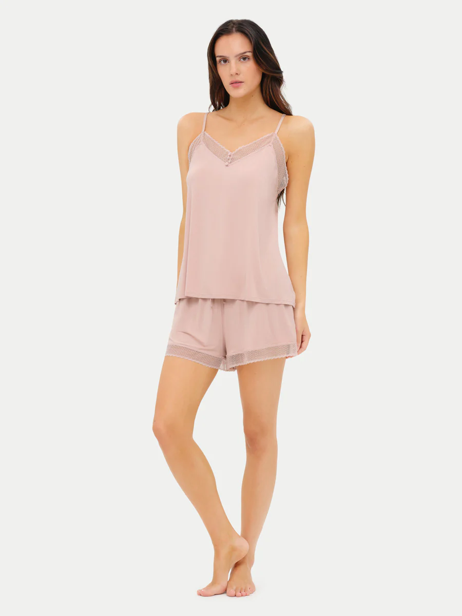 Bamboo Lace Cami & Shorts Set - Image 8