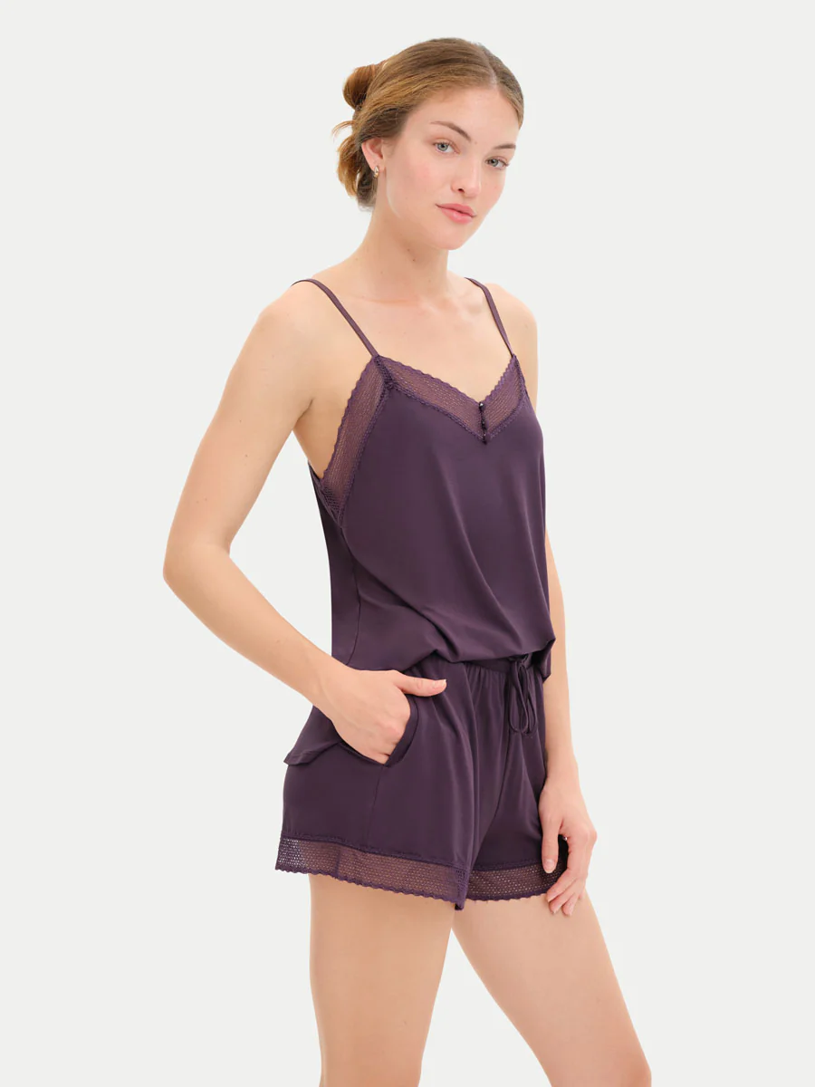 Bamboo Lace Cami & Shorts Set - Image 89