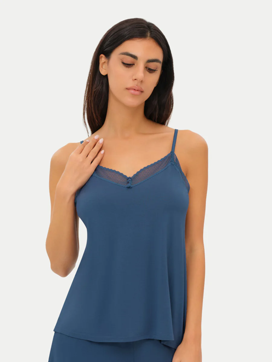 Bamboo Lace Cami Top - Image 19