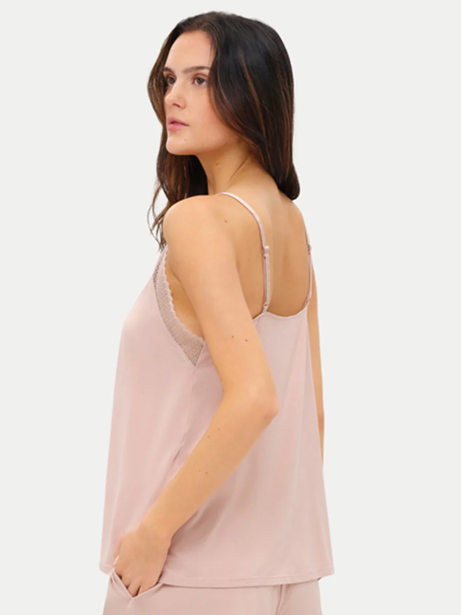 Bamboo Lace Cami Top - Image 28