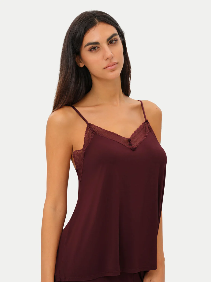 Bamboo Lace Cami Top - Image 48