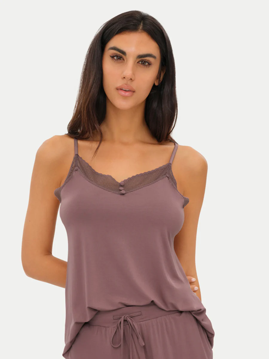 Bamboo Lace Cami Top - Image 58