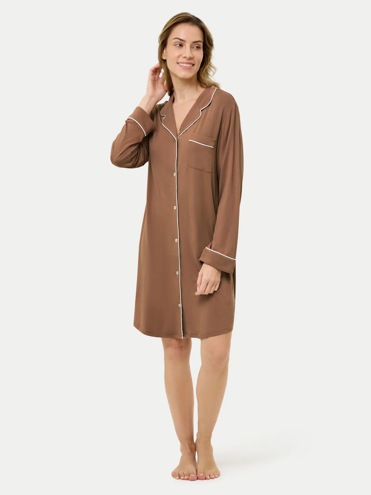 Bamboo Pajama Nightshirt - Image 7