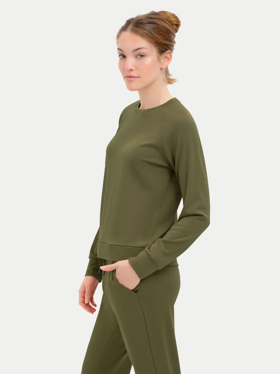Bamboo Pullover Crew - Image 58