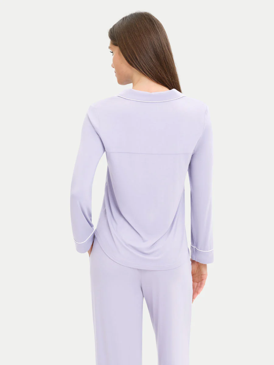 Long Sleeve Bamboo Pajama Shirt - Image 101