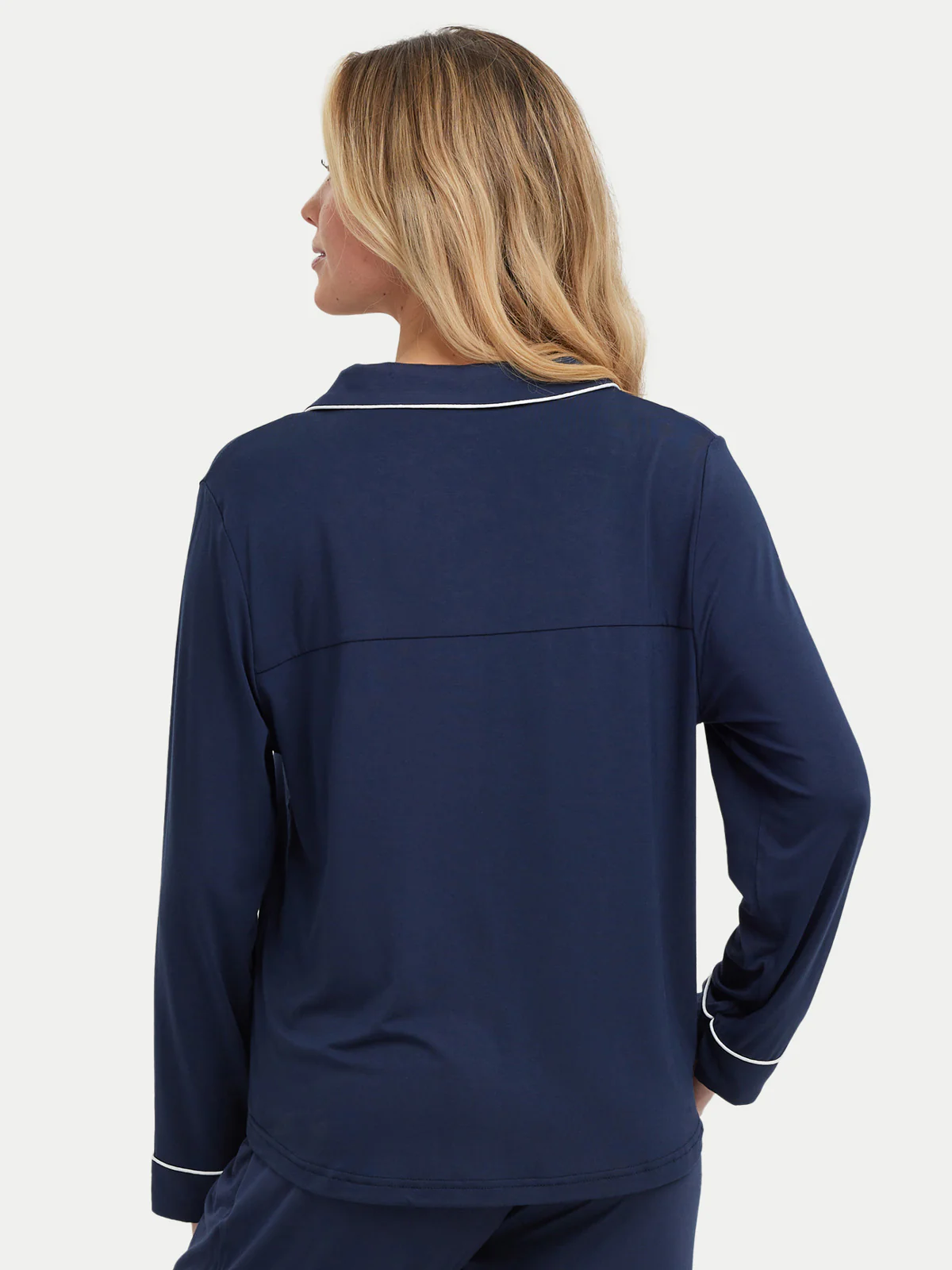 Long Sleeve Bamboo Pajama Shirt - Image 22