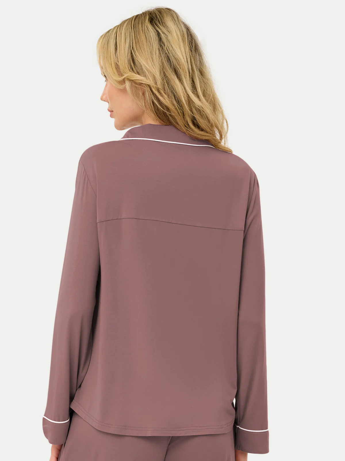 Long Sleeve Bamboo Pajama Shirt - Image 92
