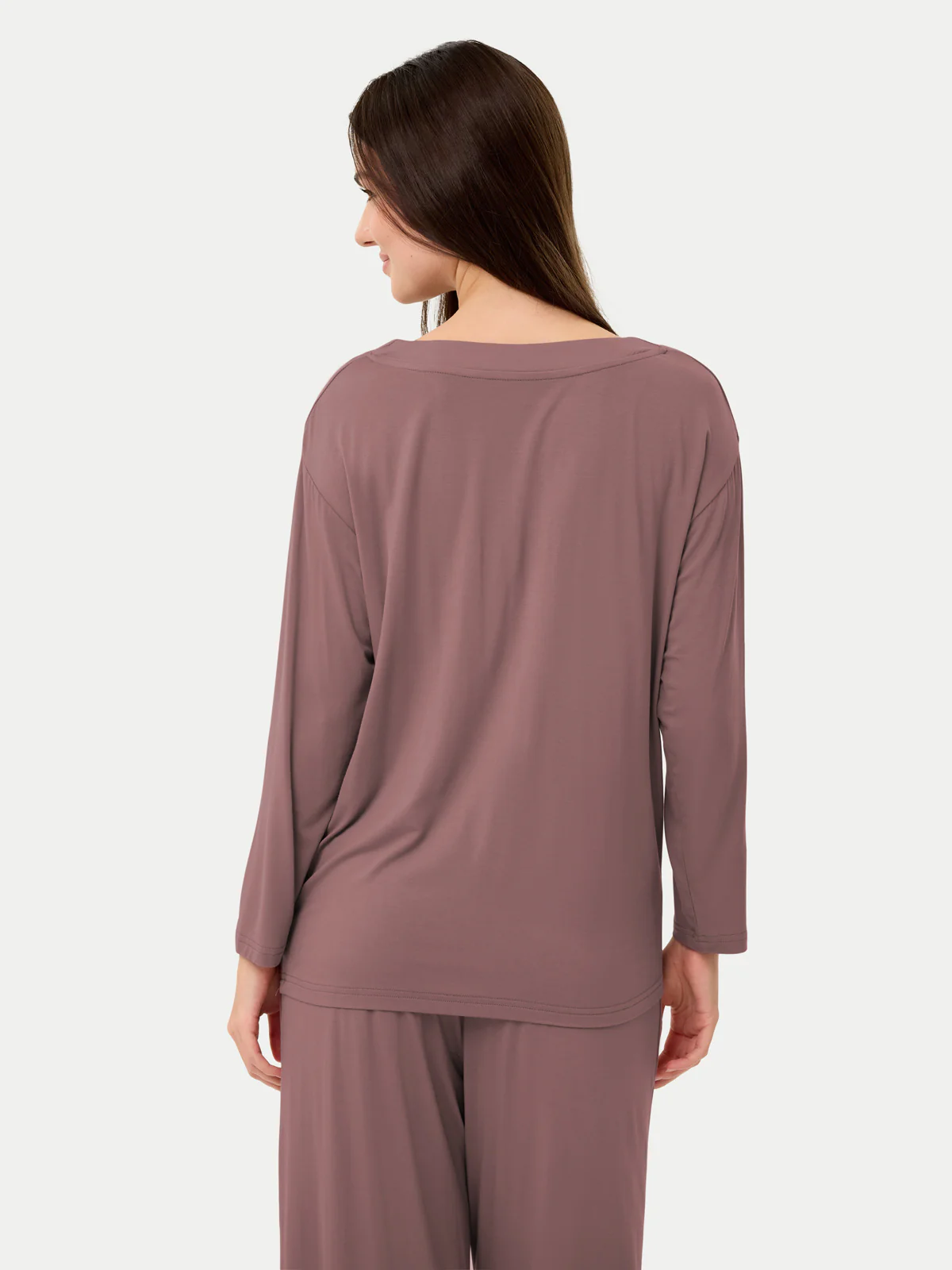 Long Sleeve Bamboo Slouchy PJs Set - Image 75
