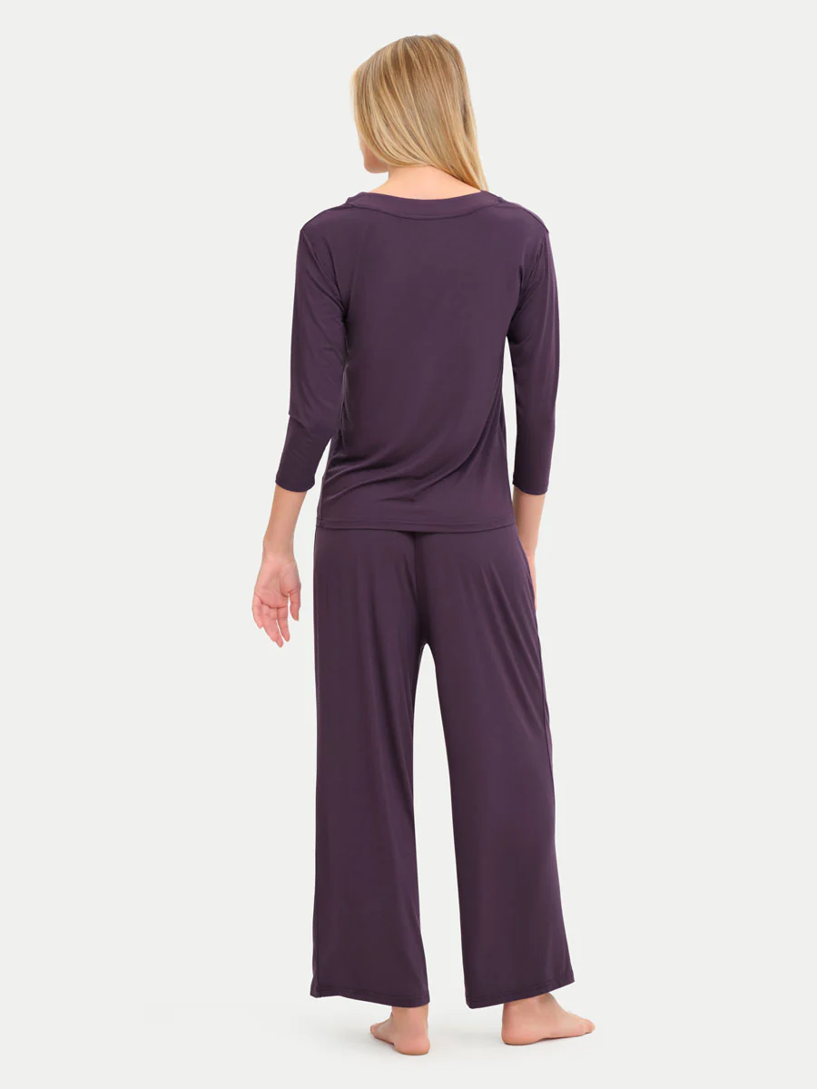 Long Sleeve Bamboo Slouchy PJs Set - Image 94