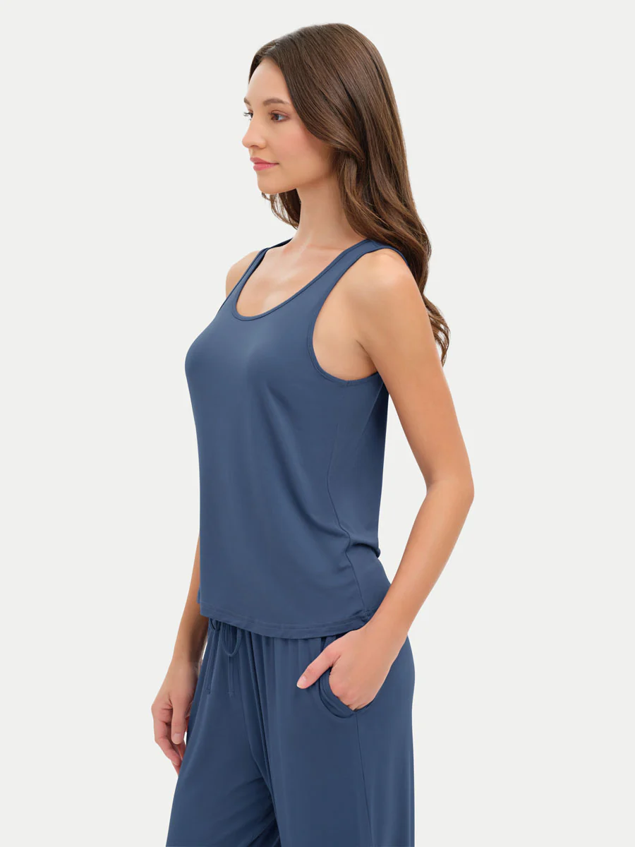 Sleeveless Bamboo Tank Top - Image 46