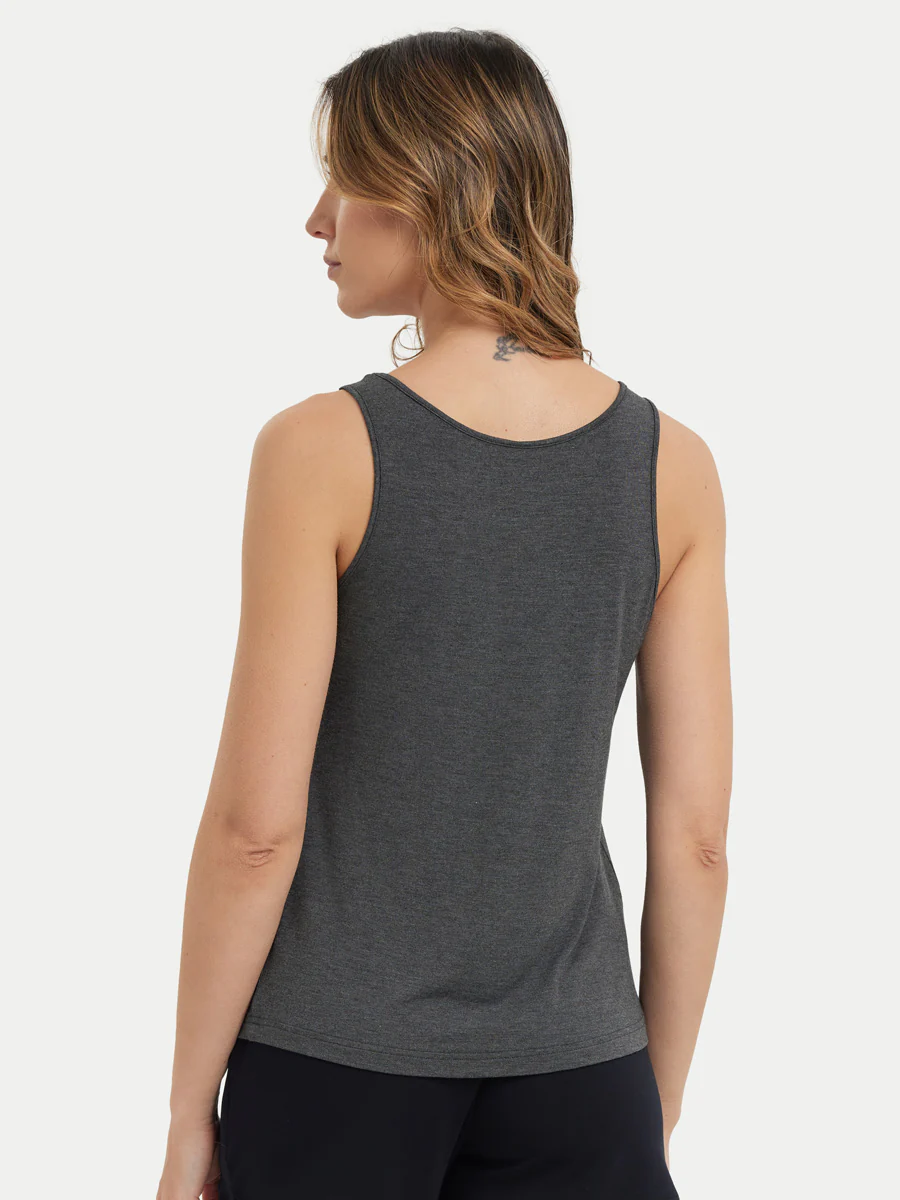 Sleeveless Bamboo Tank Top - Image 80