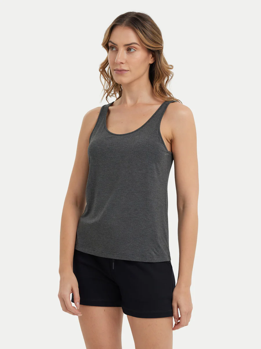 Sleeveless Bamboo Tank Top - Image 81