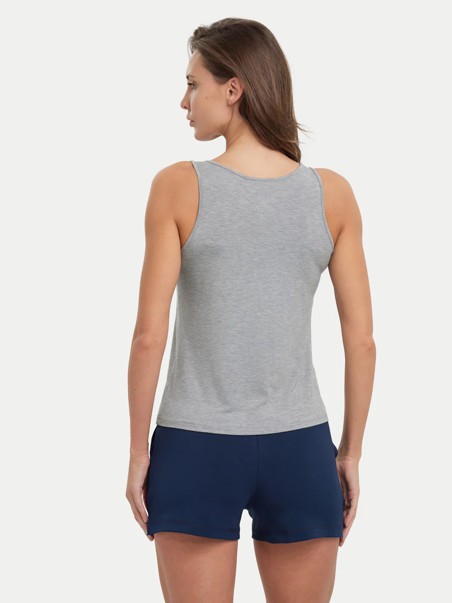Sleeveless Bamboo Tank Top - Image 85