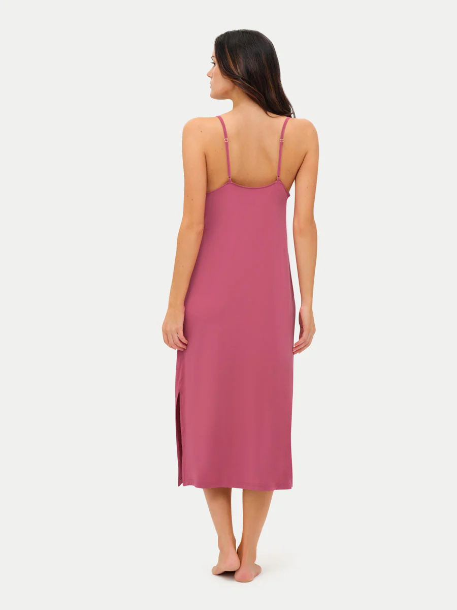 Sleeveless Long Bamboo Sleepshirt - Image 16
