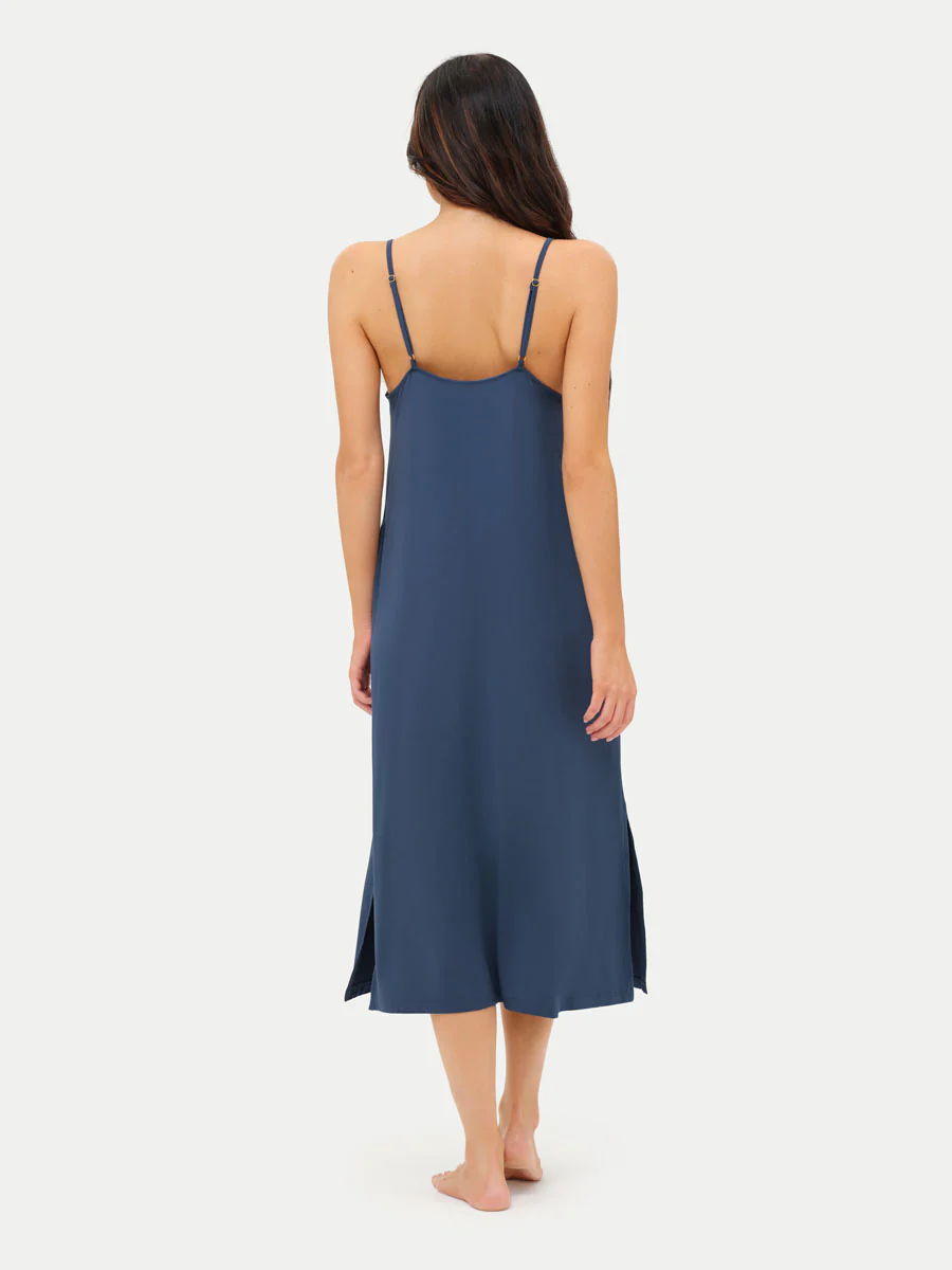 Sleeveless Long Bamboo Sleepshirt - Image 24