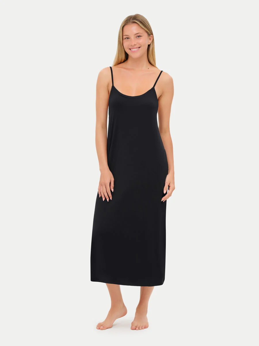 Sleeveless Long Bamboo Sleepshirt - Image 26