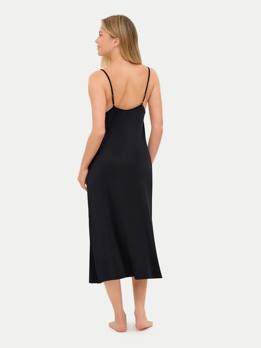 Sleeveless Long Bamboo Sleepshirt - Image 28