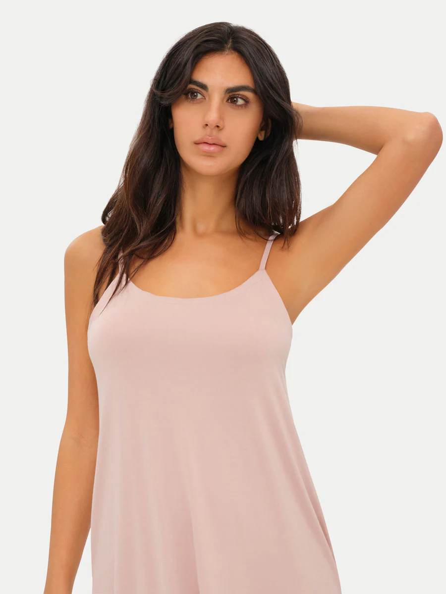 Sleeveless Short Bamboo Sleepshirt - Image 18