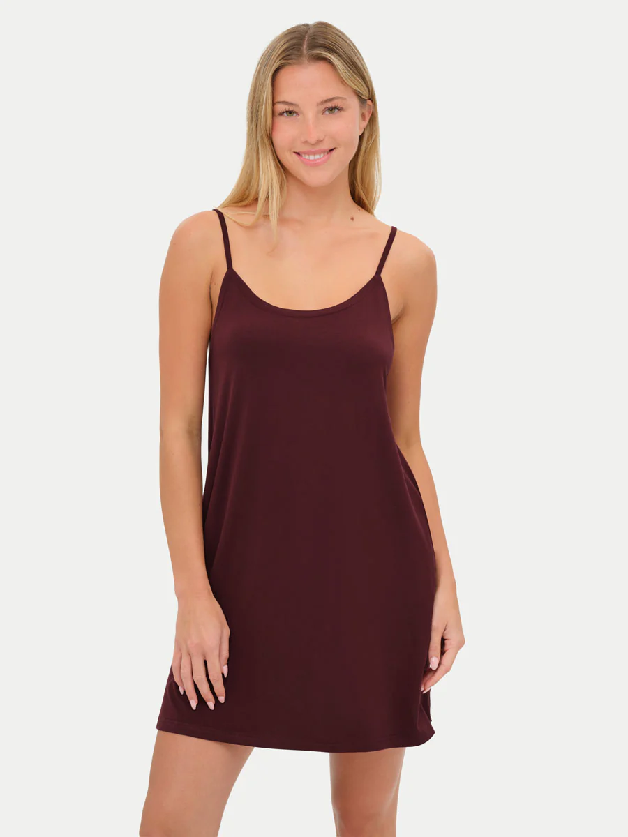 Sleeveless Short Bamboo Sleepshirt - Image 41