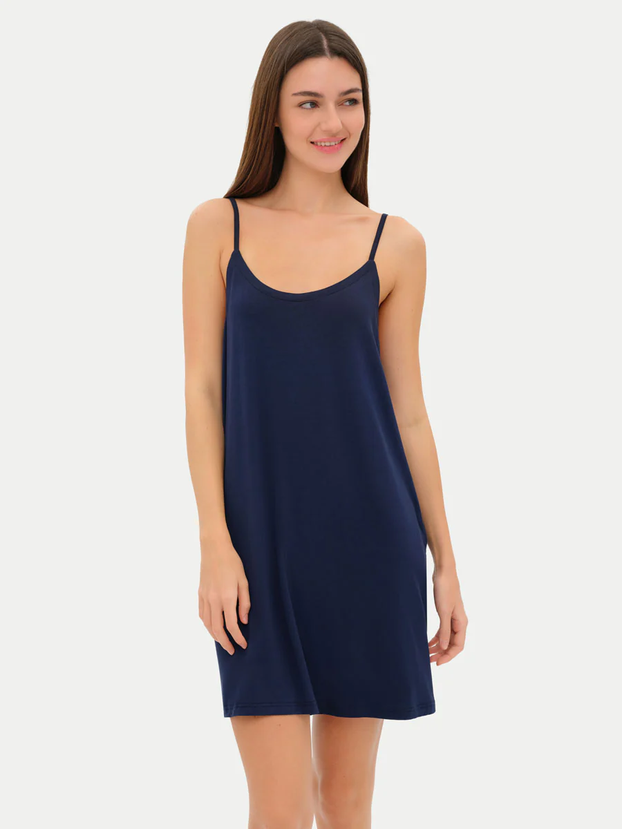 Sleeveless Short Bamboo Sleepshirt - Image 58