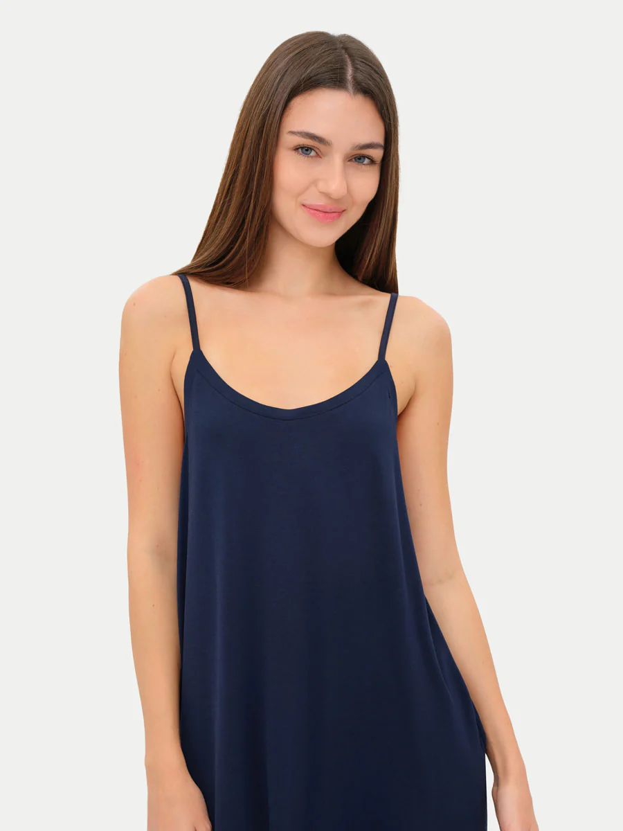 Sleeveless Short Bamboo Sleepshirt - Image 63