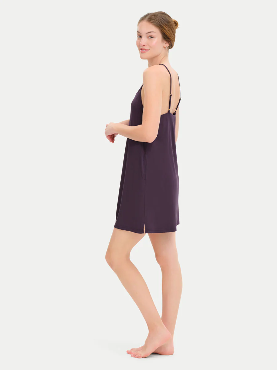 Sleeveless Short Bamboo Sleepshirt - Image 77